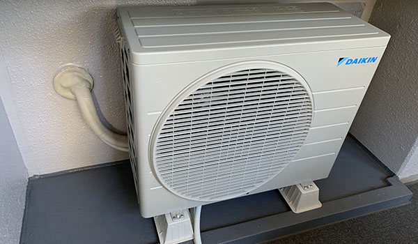 室外機が置けない
